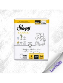 Sleepy Extra Günlük Aktivite 1 Numara Newborn 64'lü Bebek Bezi