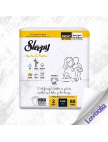 Sleepy Extra Günlük Aktivite 2 Numara Mini 68'li Bebek Bezi