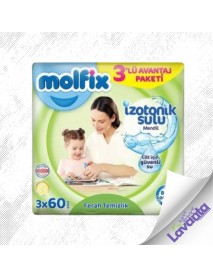 Molfix İzotonik Sulu Ferah Temizlik Islak Havlu Mendil 3`Lü 180 Yaprak
