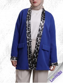 V.V.M Leopar Desenli Blazer