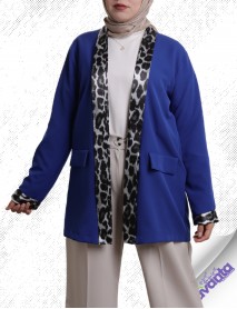 V.V.M Leopar Desenli Blazer