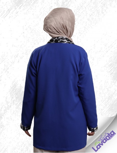 V.V.M Leopar Desenli Blazer