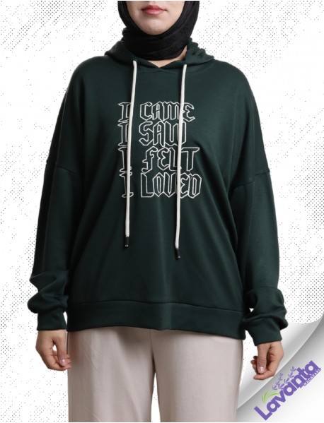 Hisset Oysho Önü Nakışlı Sweatshirt