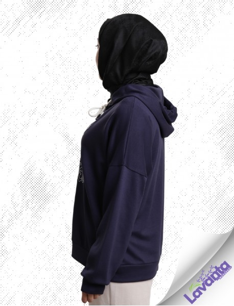 Hisset Oysho Önü Nakışlı Sweatshirt