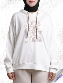 Hisset Oysho Önü Nakışlı Sweatshirt