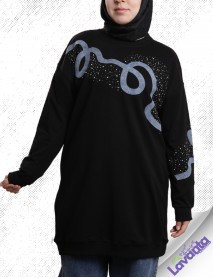Çağan Teksil Taşlı Tunik 
