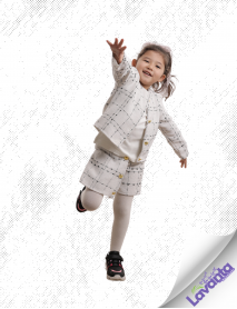 Digadik Kids Club 3’lü Kız Takım Elbise